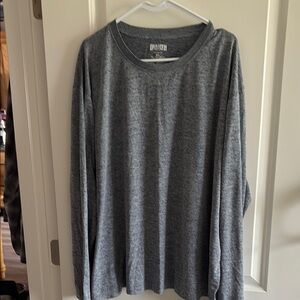 Duluth Trading Co Gray Long Sleeve Tee